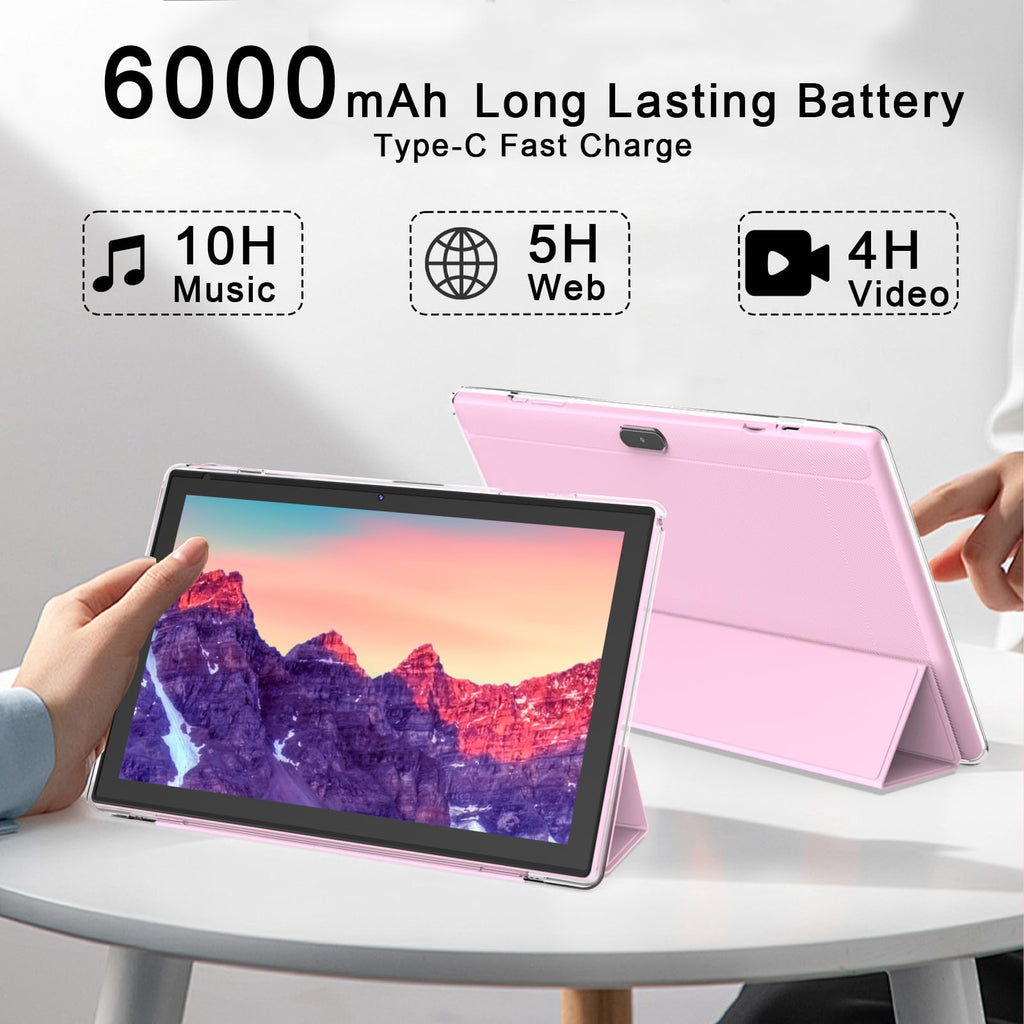 10 Inch 8GB RAM 32GB ROM Tablet with Keyboard Stylus A8804