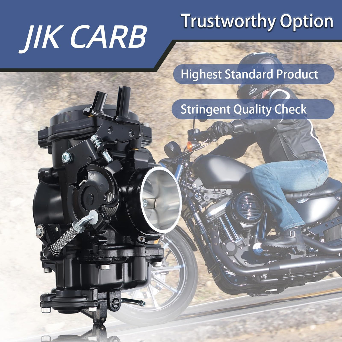 Black CV40 Carburetor X860