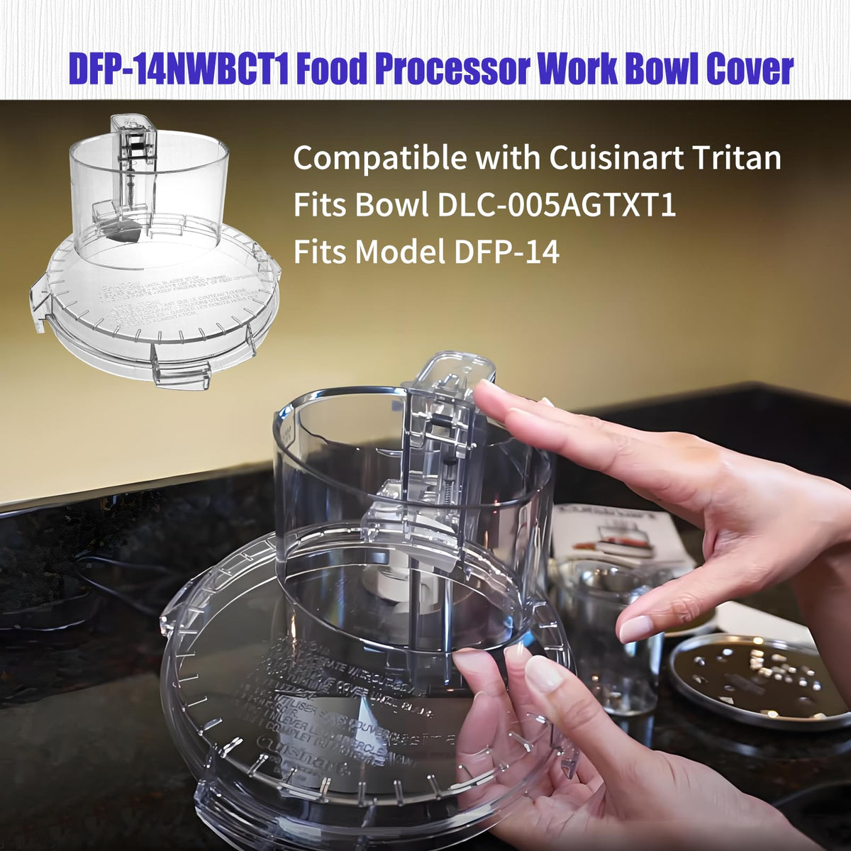Food Processor Work Bowl Lid O856094