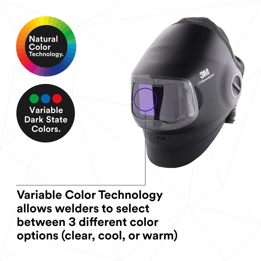 Heavy-Duty Welding Helmet with PAPR Assembly U656