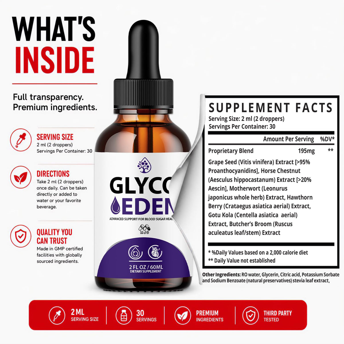 Glyco Eden Drops 5-Pack M3400