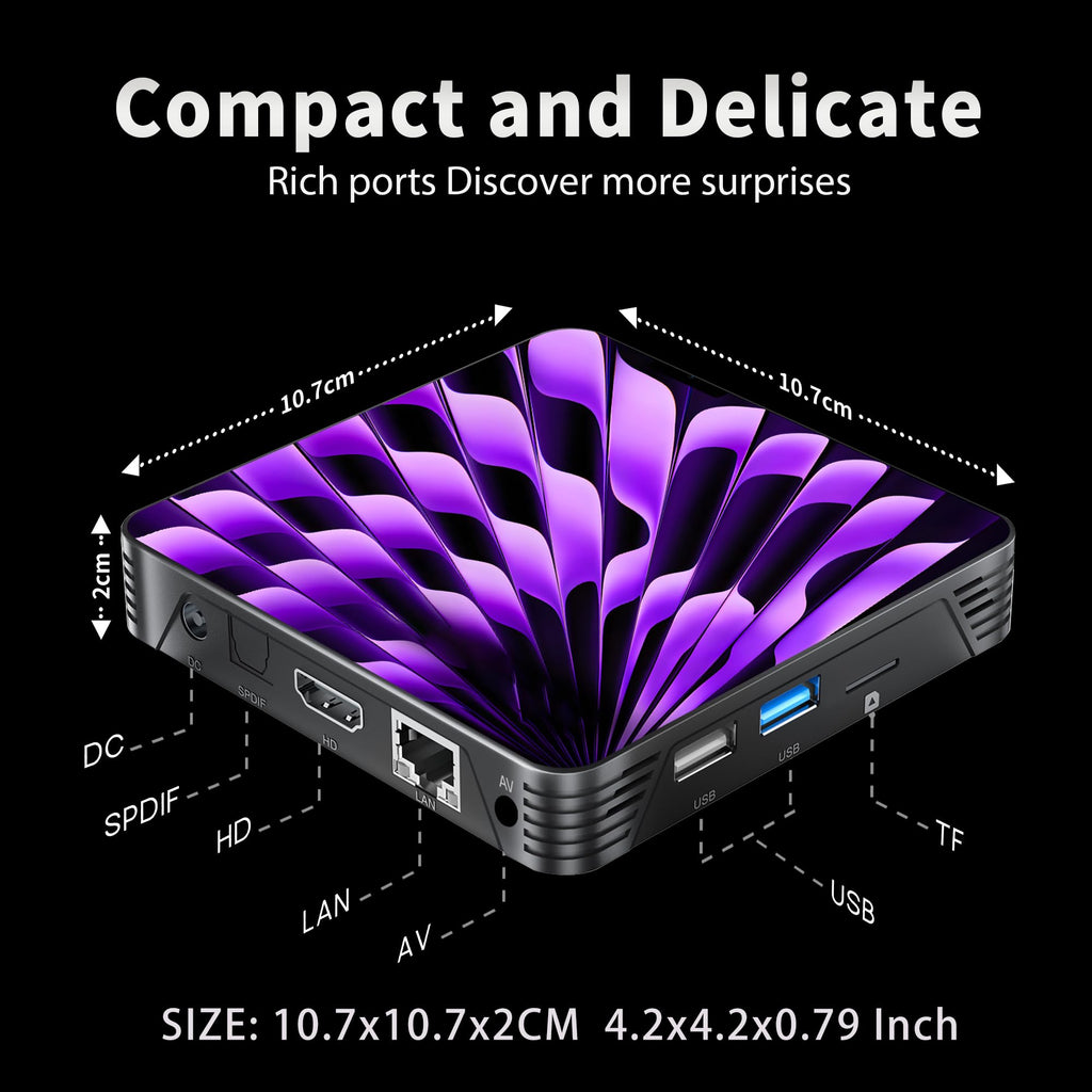 Android 14.0 TV Box 2GB 16GB 4K 8K X2171