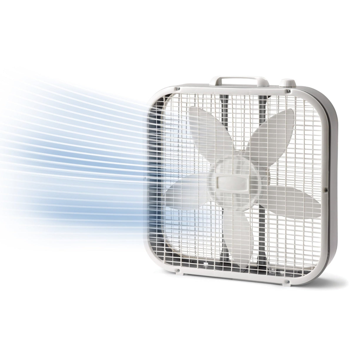 20-inch Classic Box Fan White Q9939