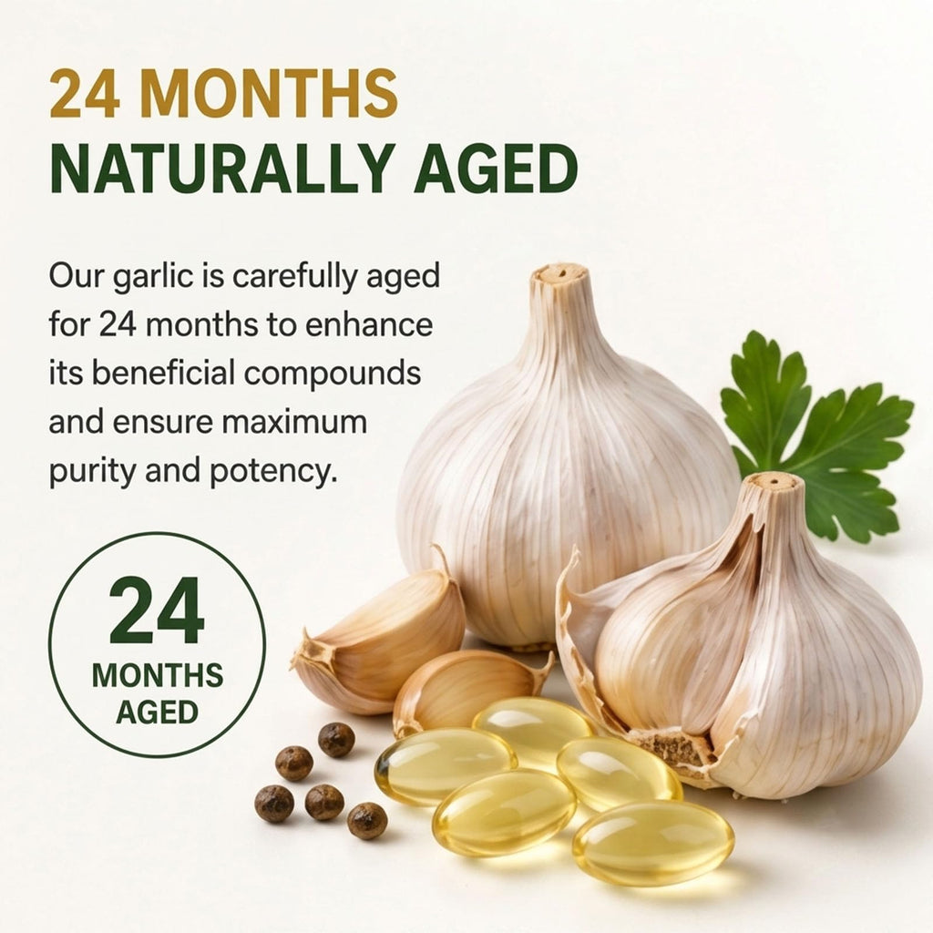 Odorless Aged Garlic Extract Supplement, 300 Softgels Z163299