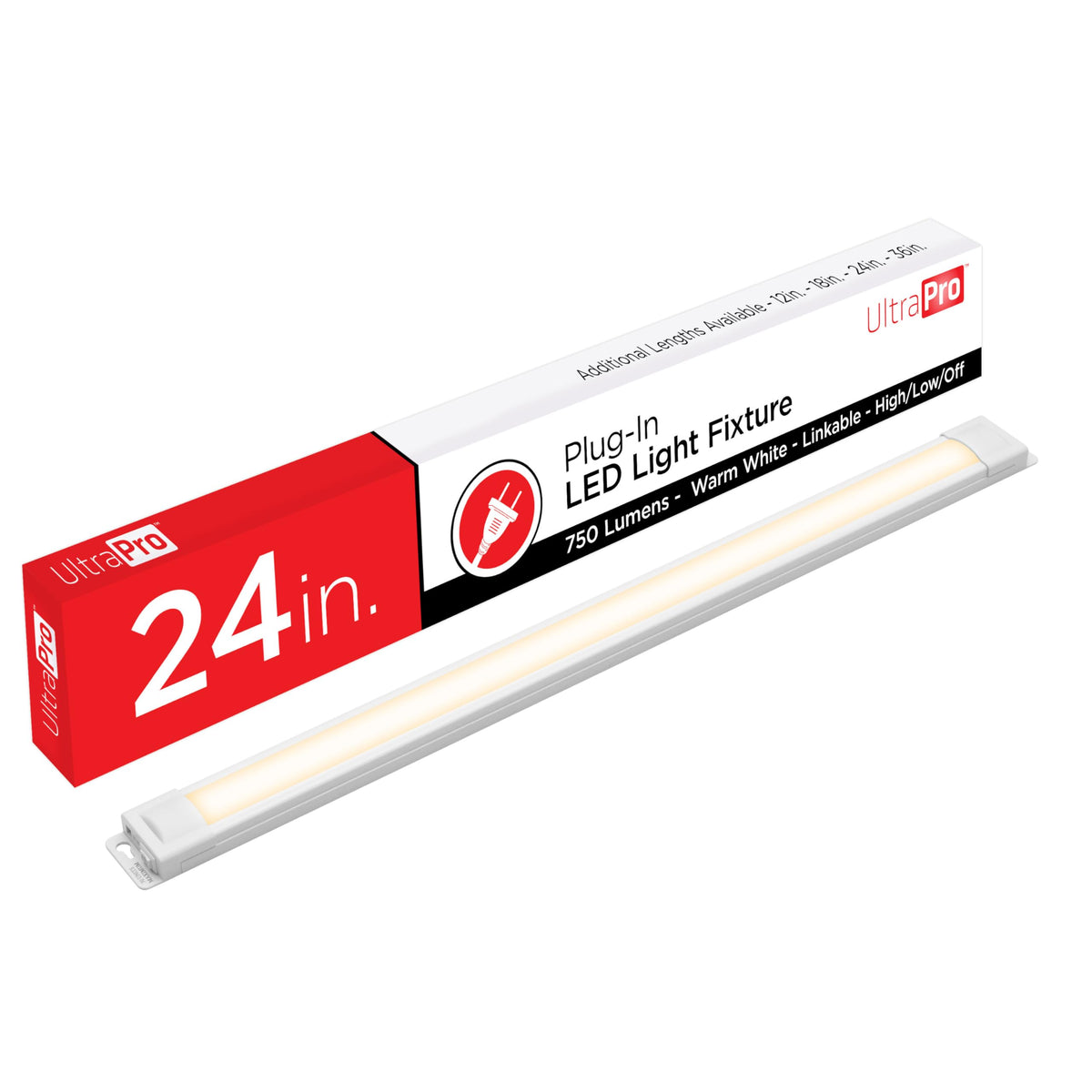 24 Inch Plug in Under Cabinet Light 2700K U45526