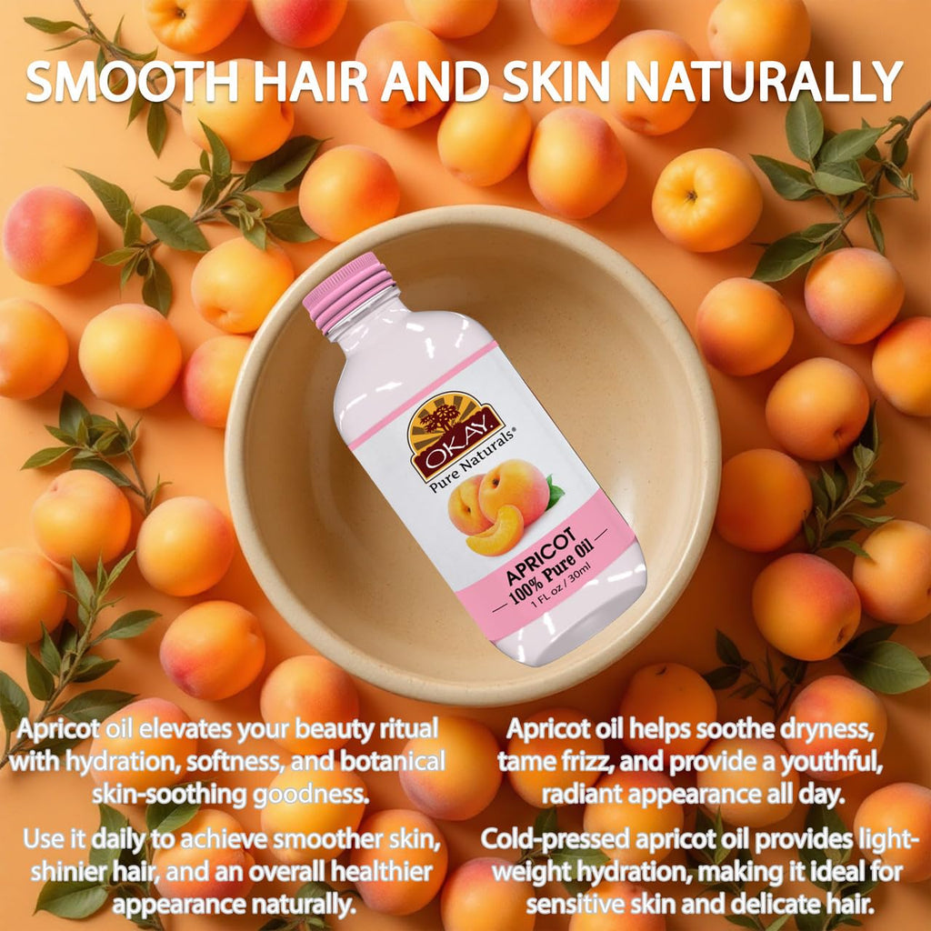 100% Pure Apricot Oil 1 oz A18865
