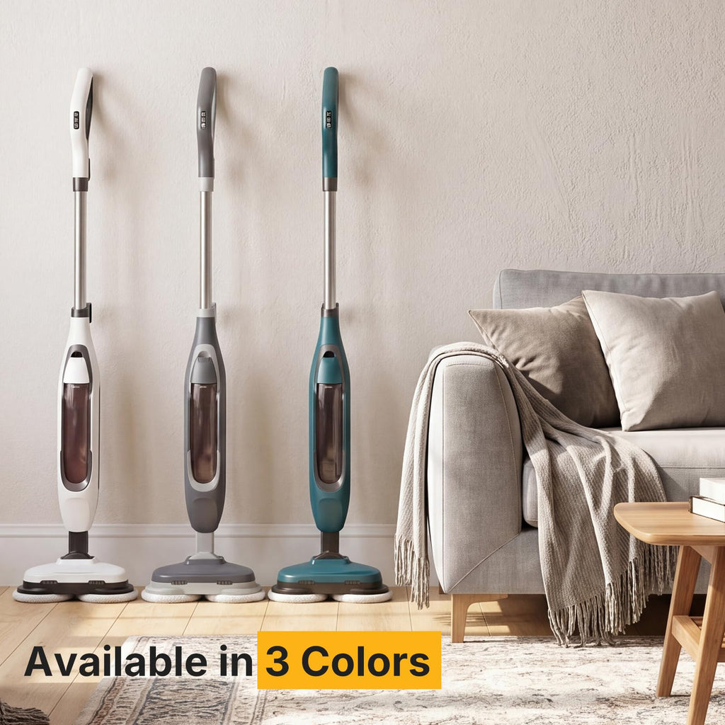 Dual Rotating Scrub & Steam Mop I880132