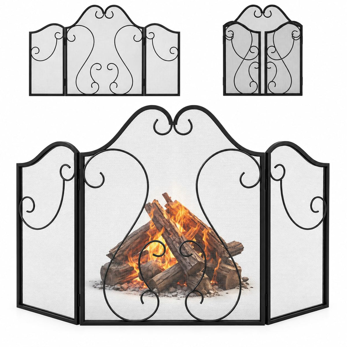 Foldable Fireplace Screen R29570