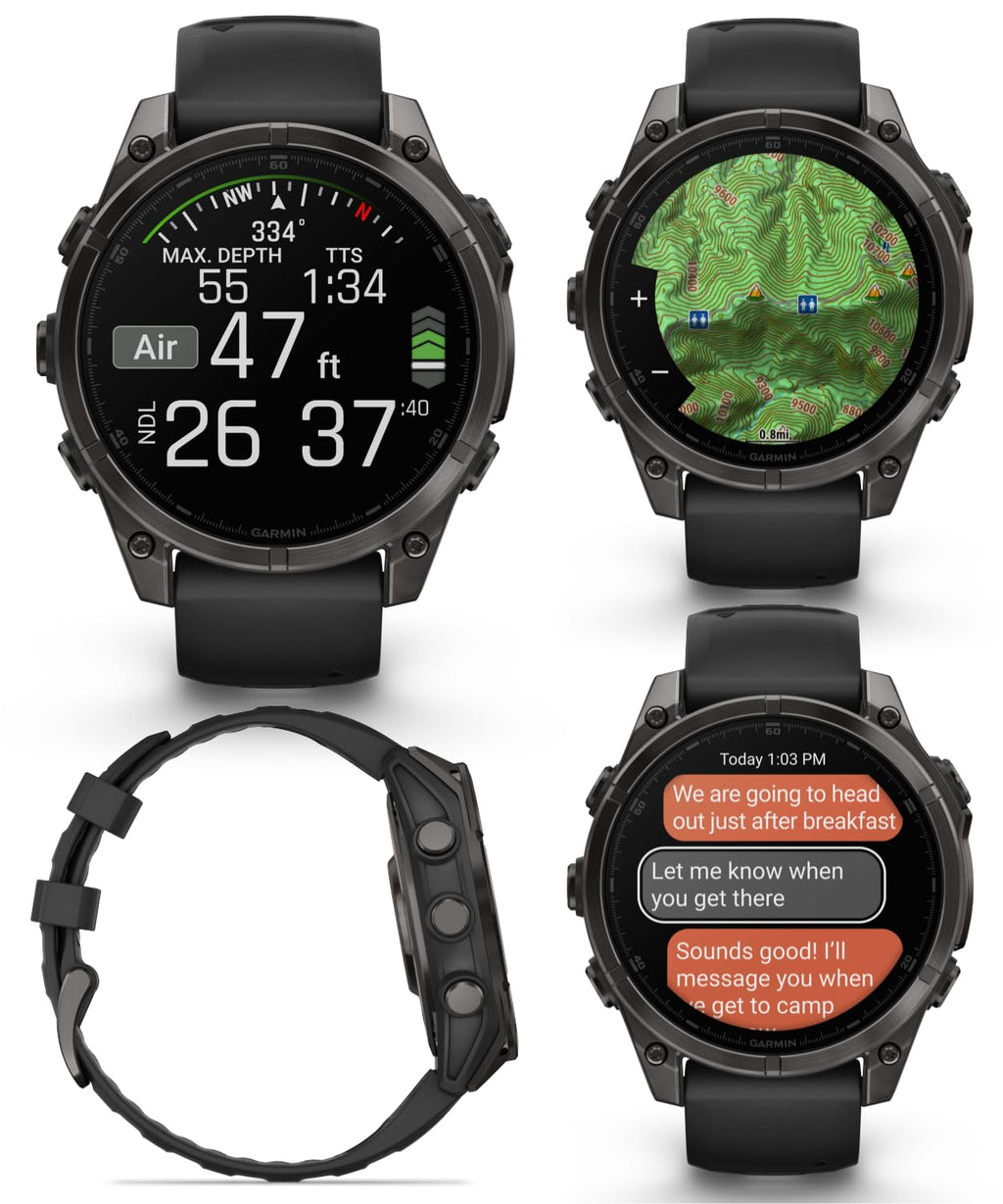 47 mm AMOLED Sapphire Multisport GPS Smartwatch L526715
