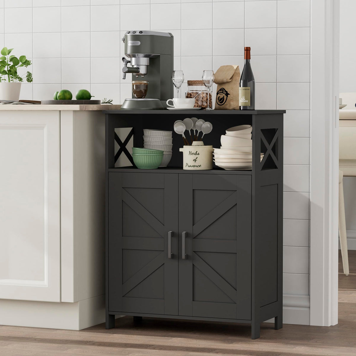 Bathroom Storage Cabinet with Doors U4609