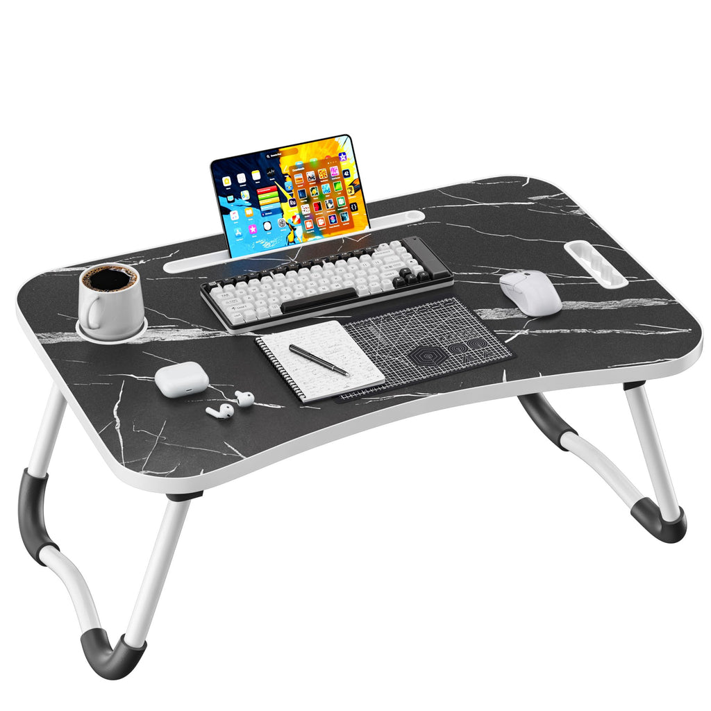 Folding Wood Lap Desk with Cup Holder P531010
