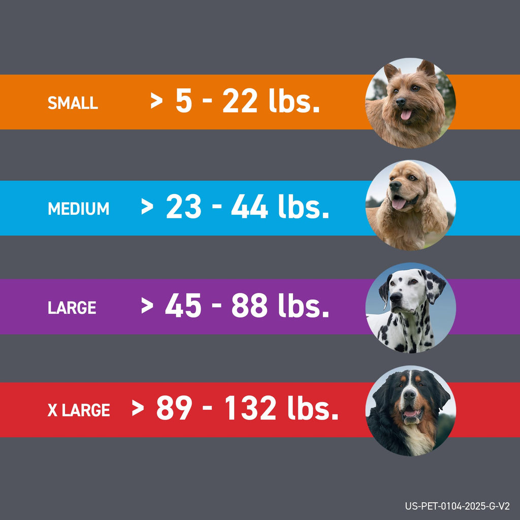 Flea & Tick Treatment for X-Small Dogs 5-10 lbs. Count of 3 T878791