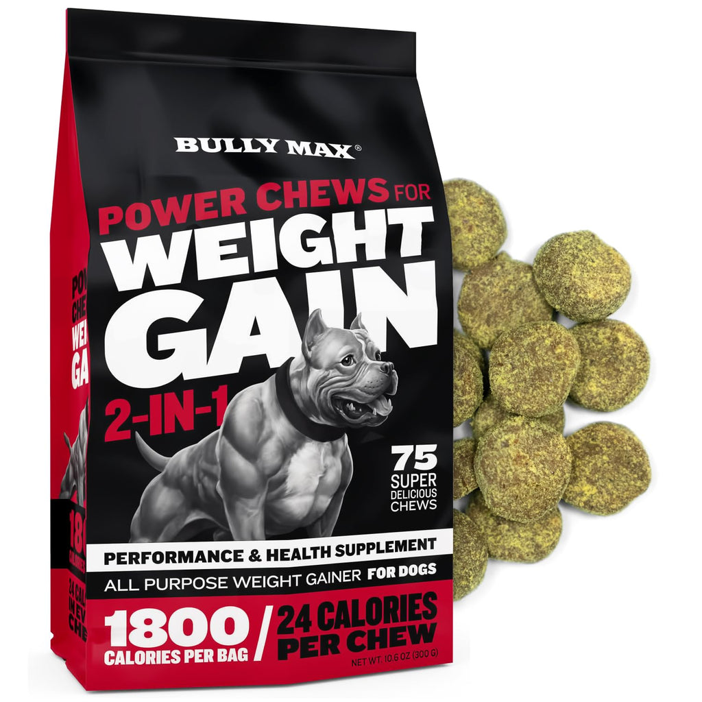 High-Calorie Liquid Weight Gainer & Soft Chews for Dogs C393
