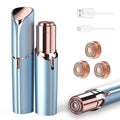 Facial Hair Removal USB Rechargeable 3 Replacement Heads J6283