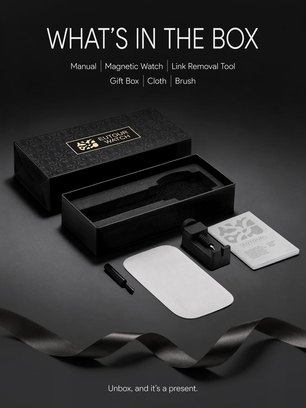 Magnetic Watch 40mm 20mm Strap A442