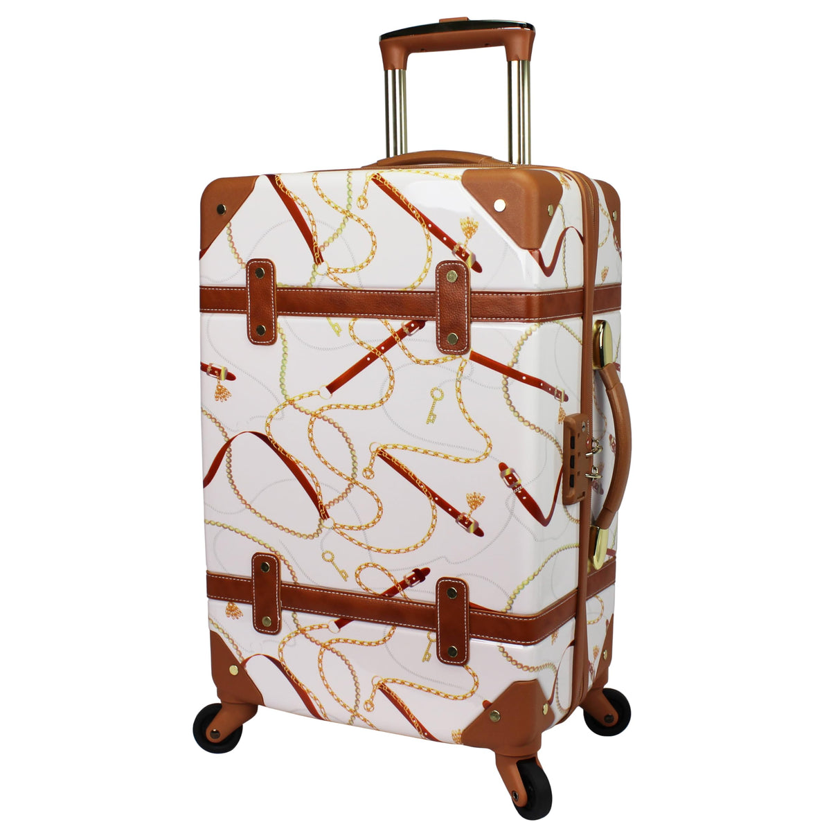 Vintage 20-Inch Hardside Carry-On Spinner Luggage U336