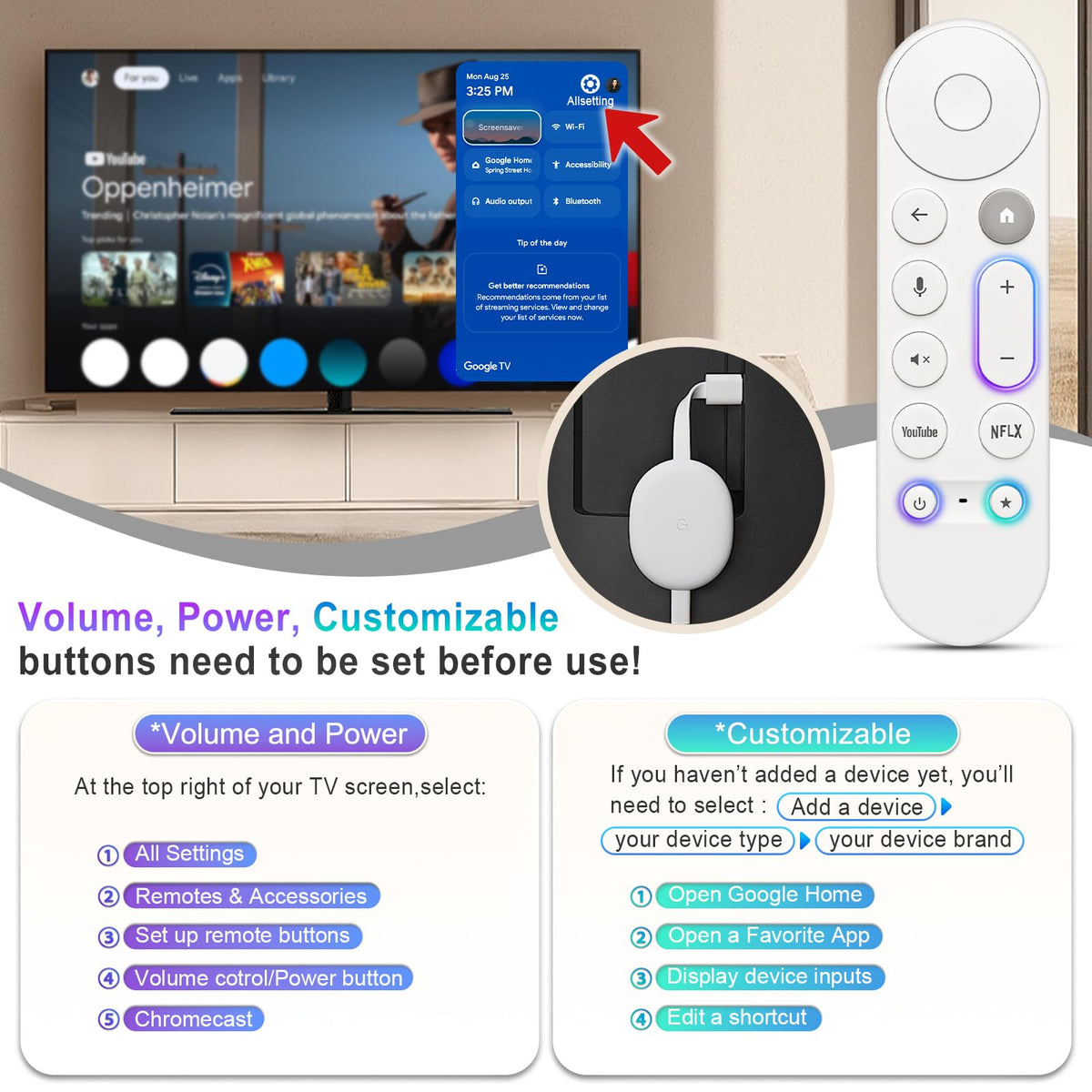 Replacement Remote Control Q380