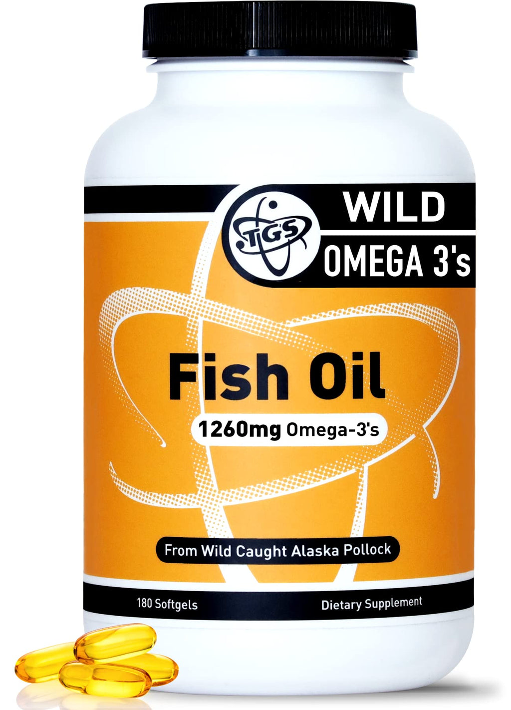 Omega 3 Fish Oil 1260mg 180 Capsules P47583