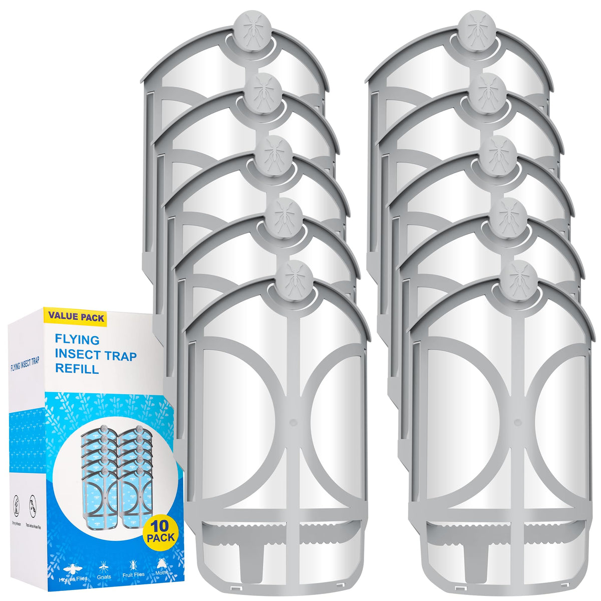 10 Pack Flying Insect Trap Refills K737020