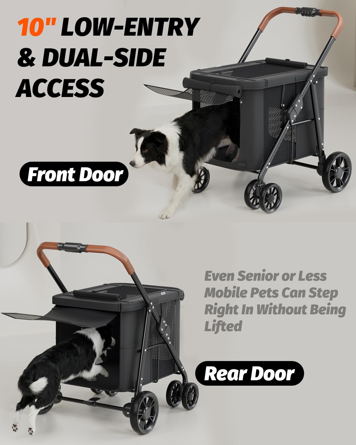Black Dog Stroller T75735
