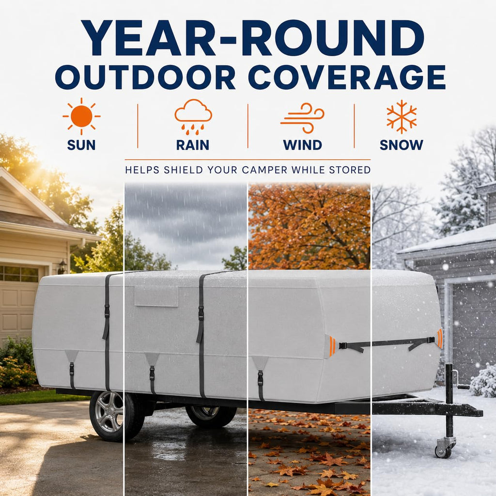 420D Oxford Pop Up Camper Cover F505291