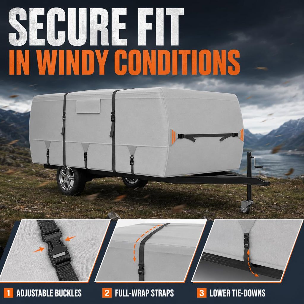 420D Oxford Pop Up Camper Cover F505291