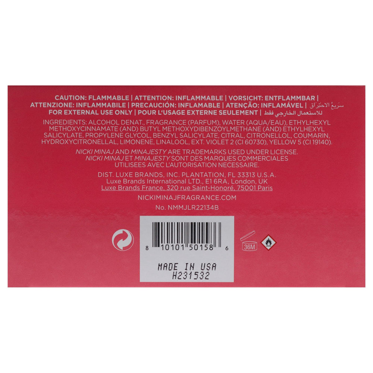 Eau de Toilette Spray 3.4 Ounce P287713