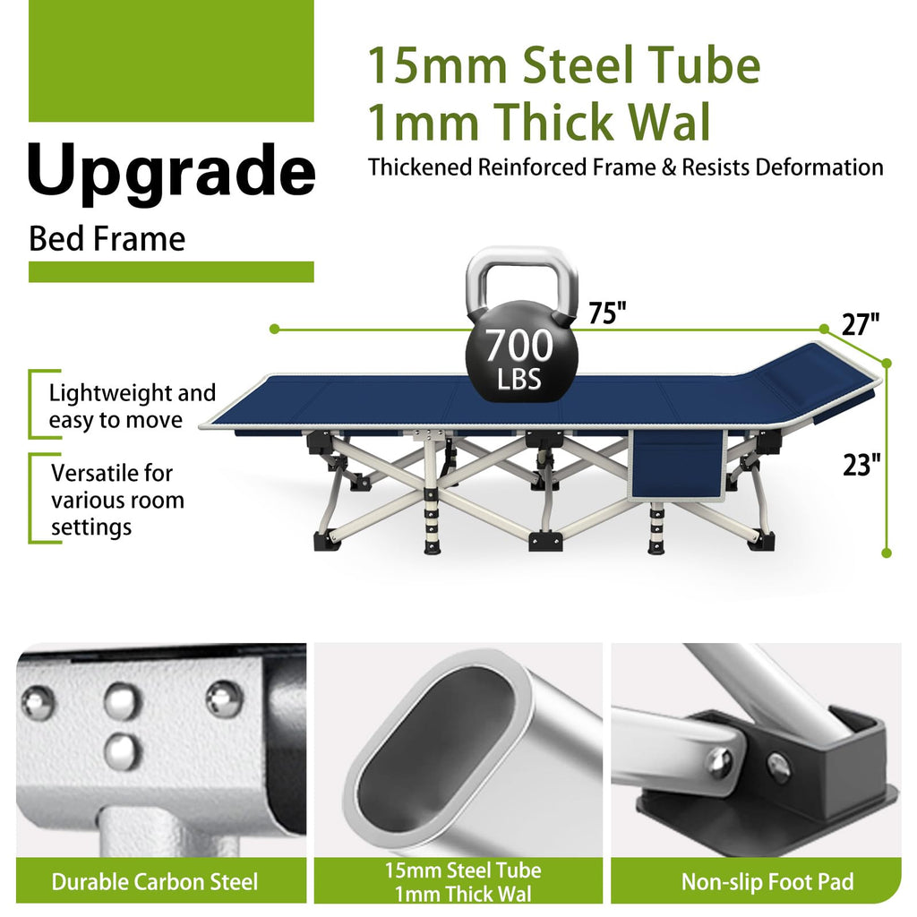 Camping Cot with Thick Pad N330075