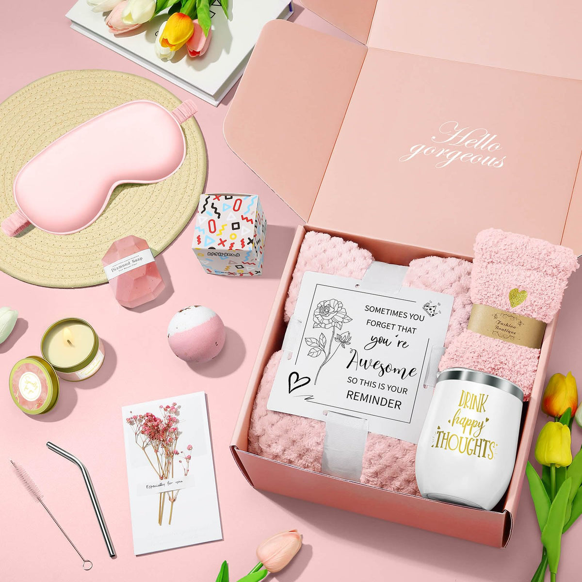 Birthday Spa Gift Basket Set G6064