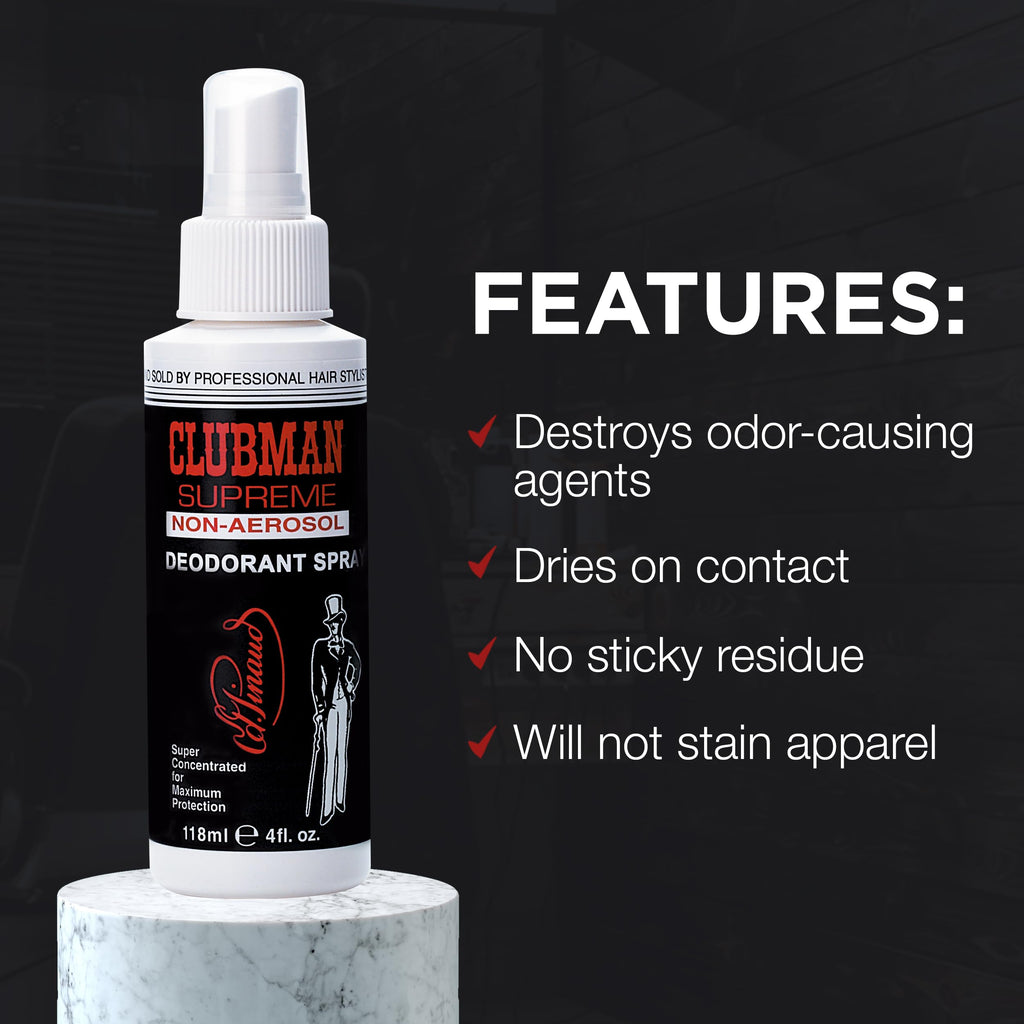 Non-Aerosol Whole Body Deodorant Spray 4 fl oz D10898
