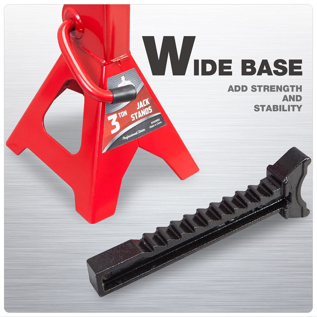 3 Ton Low Profile Aluminum and Steel Car Jack with Jack Stand D327935