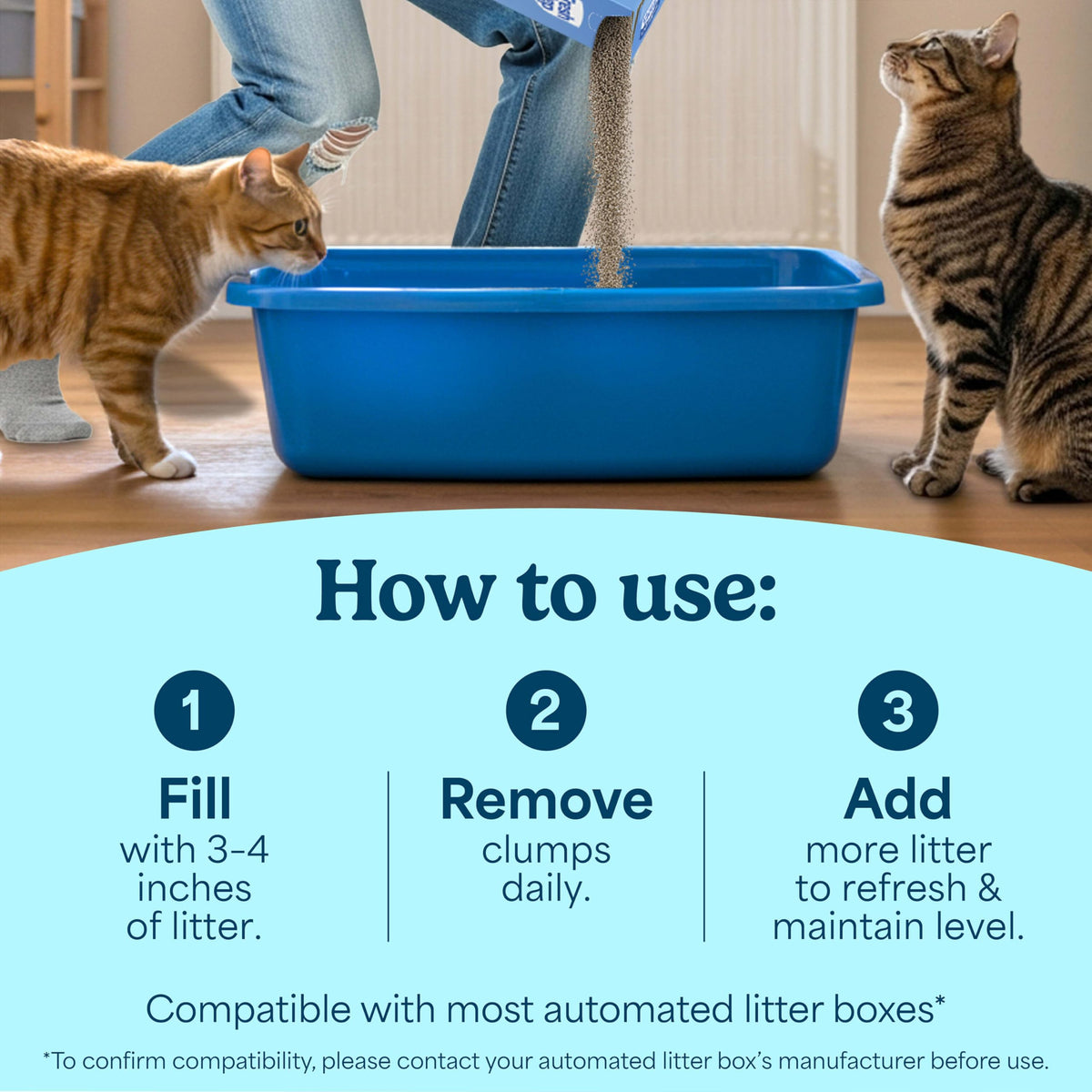 Light Weight Clumping Litter 11.5 lb. 2Pk C206