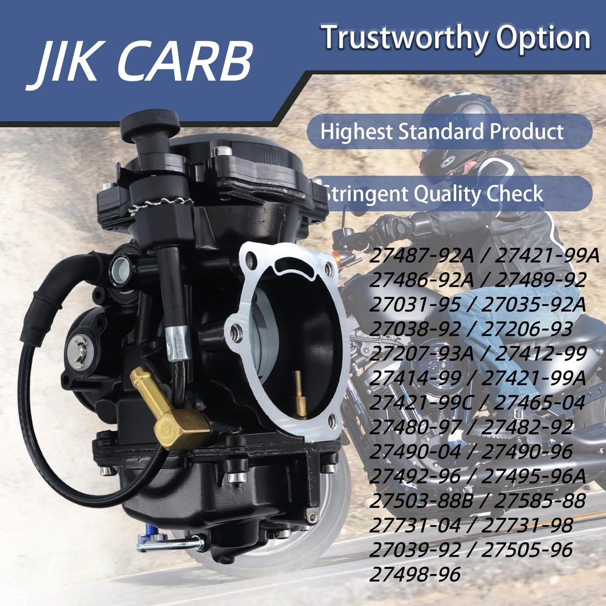 Black CV40 Carburetor X860