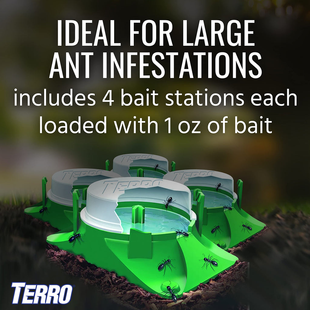 Outdoor Liquid Ant Bait Stations 12-Pack D512373