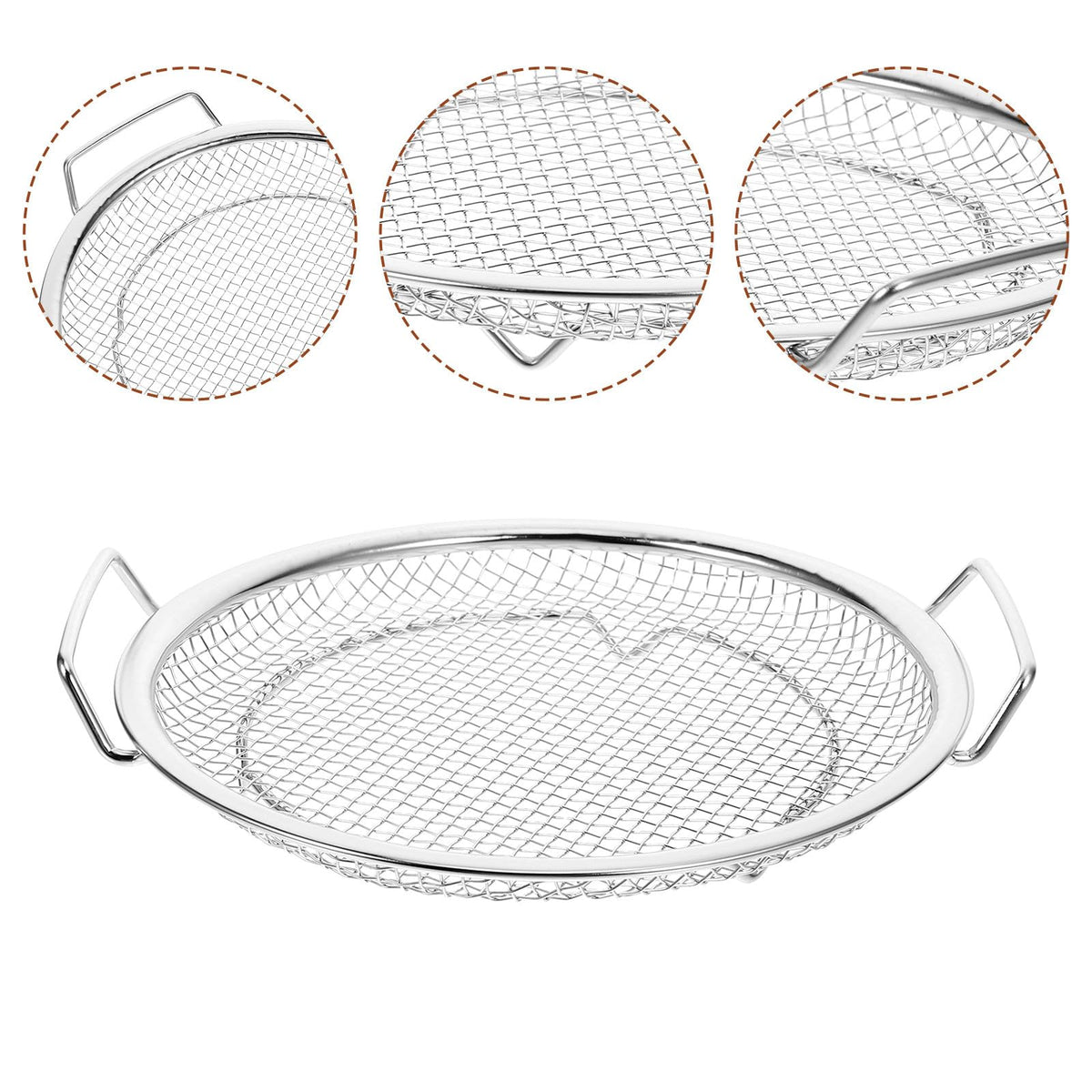 Stainless Steel Frying Basket Strainer 18cm K43851