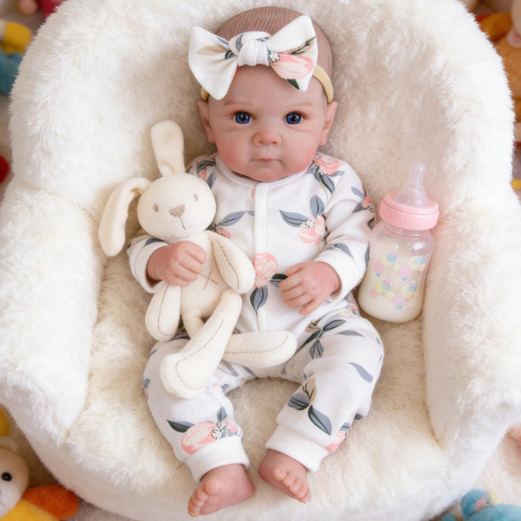 20 Inch Lifelike Reborn Baby Dolls Girl with Poseable Body X268