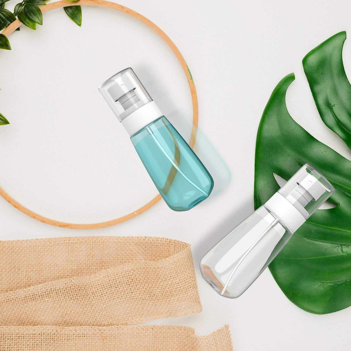 2 Pack Small Travel Spray Bottle 2oz/60ml P318431
