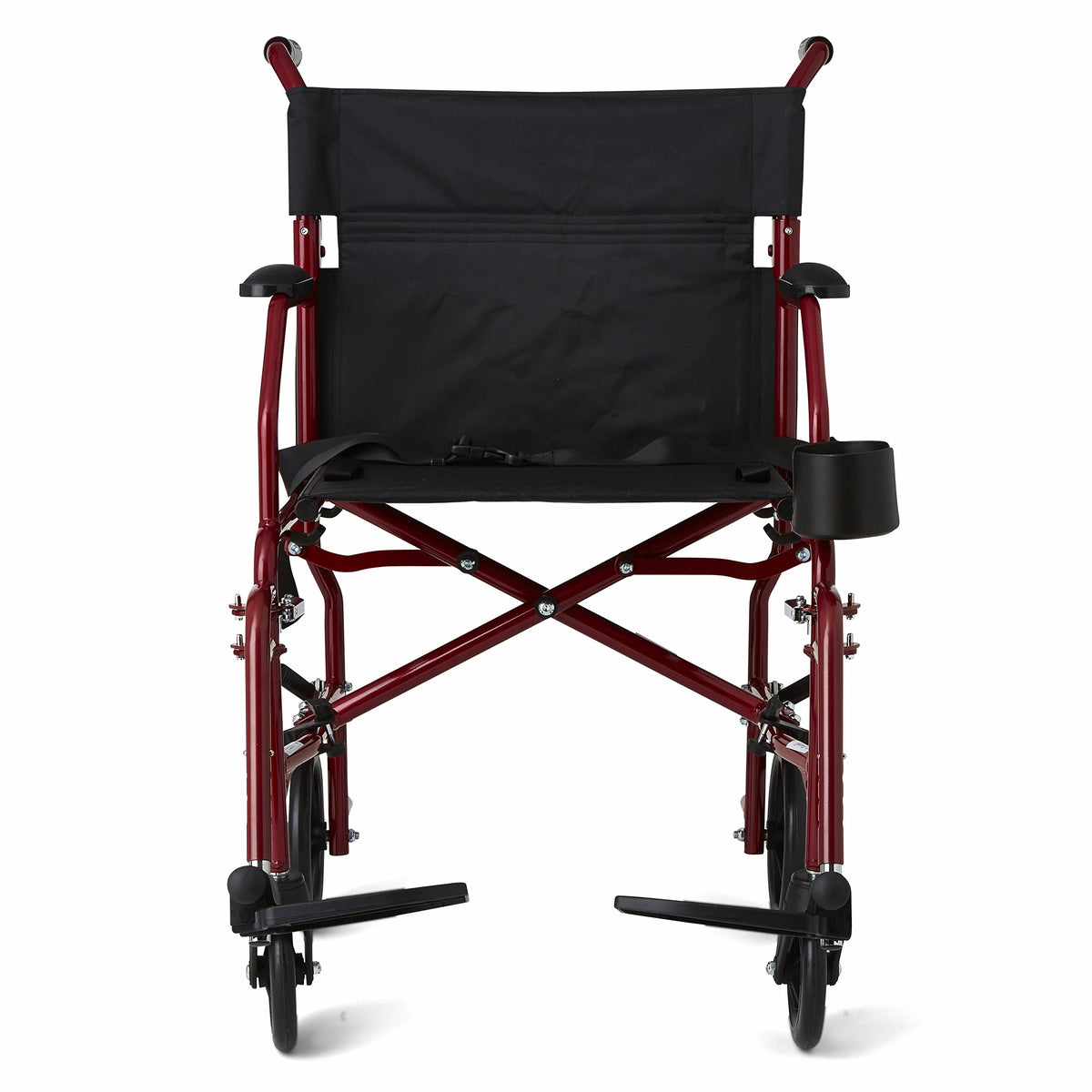 Ultra Lightweight Foldable Transport Wheelchair 19-Inch Seat N79198
