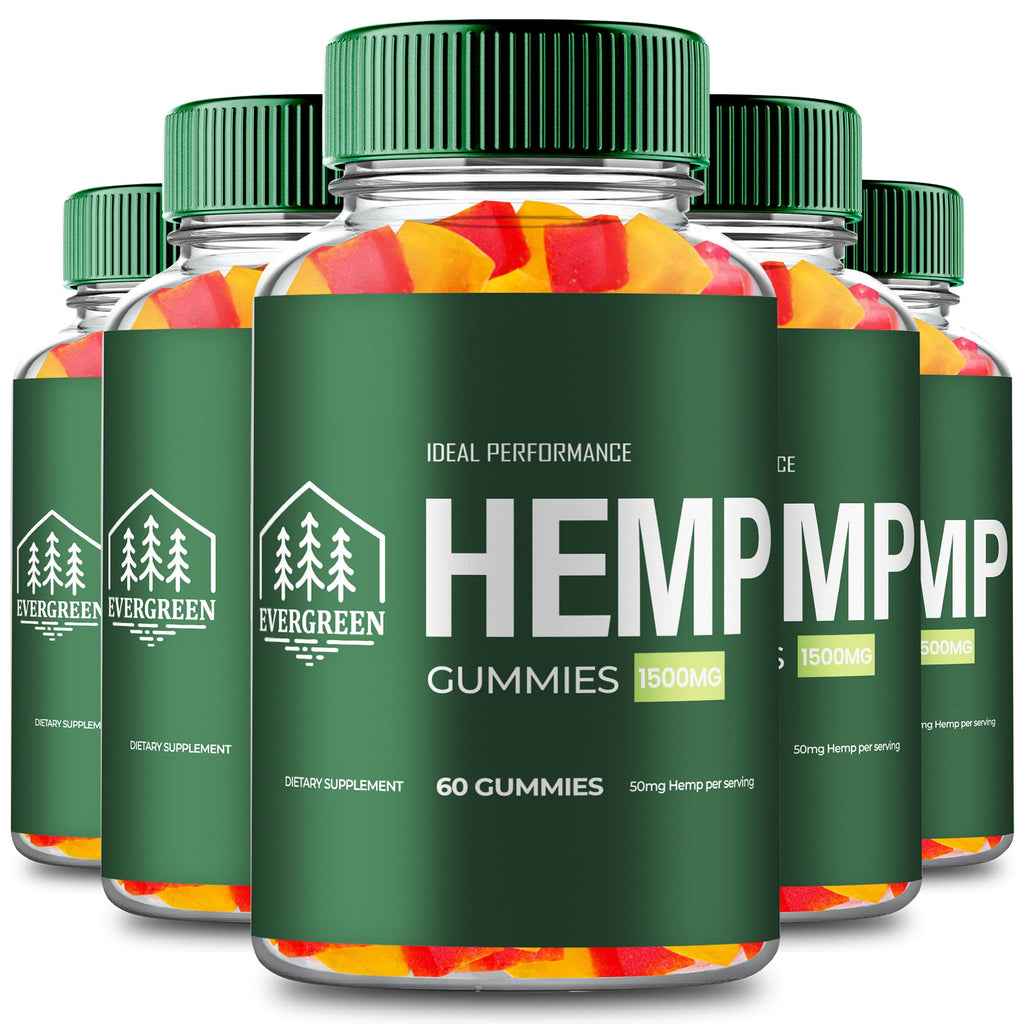 Maximum Strength All Natural Hemp Gummies 5 Pack T586801