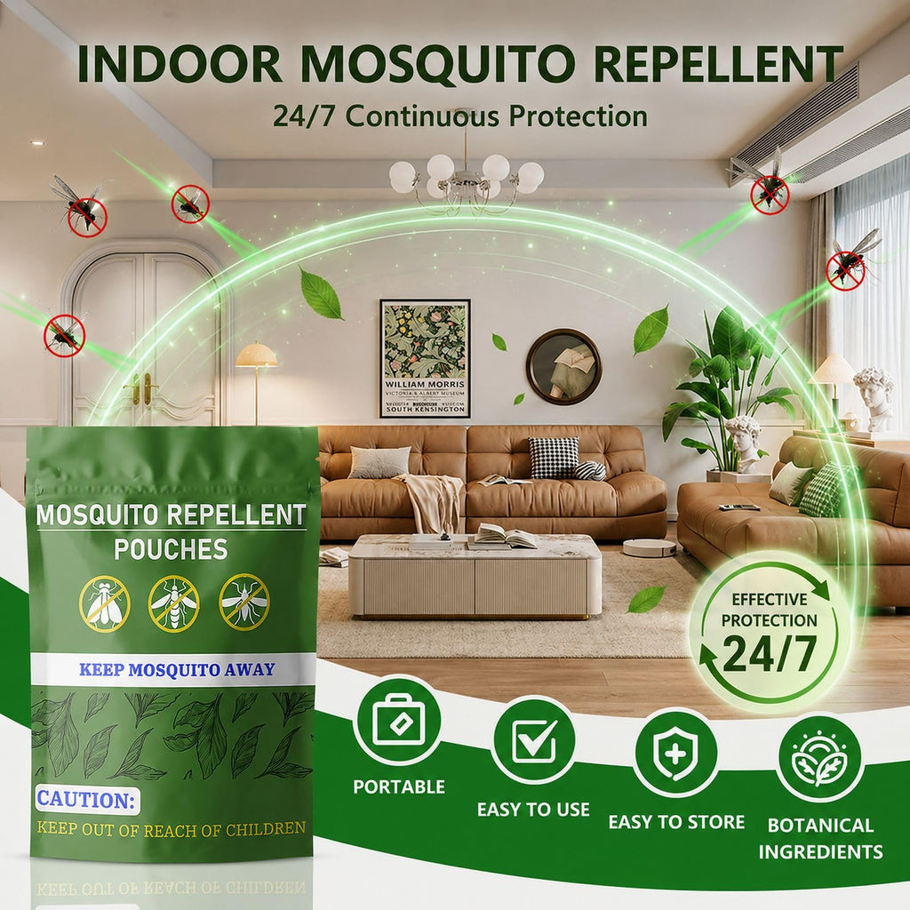 Natural Mosquito Repellent 10 Pouch Z9004