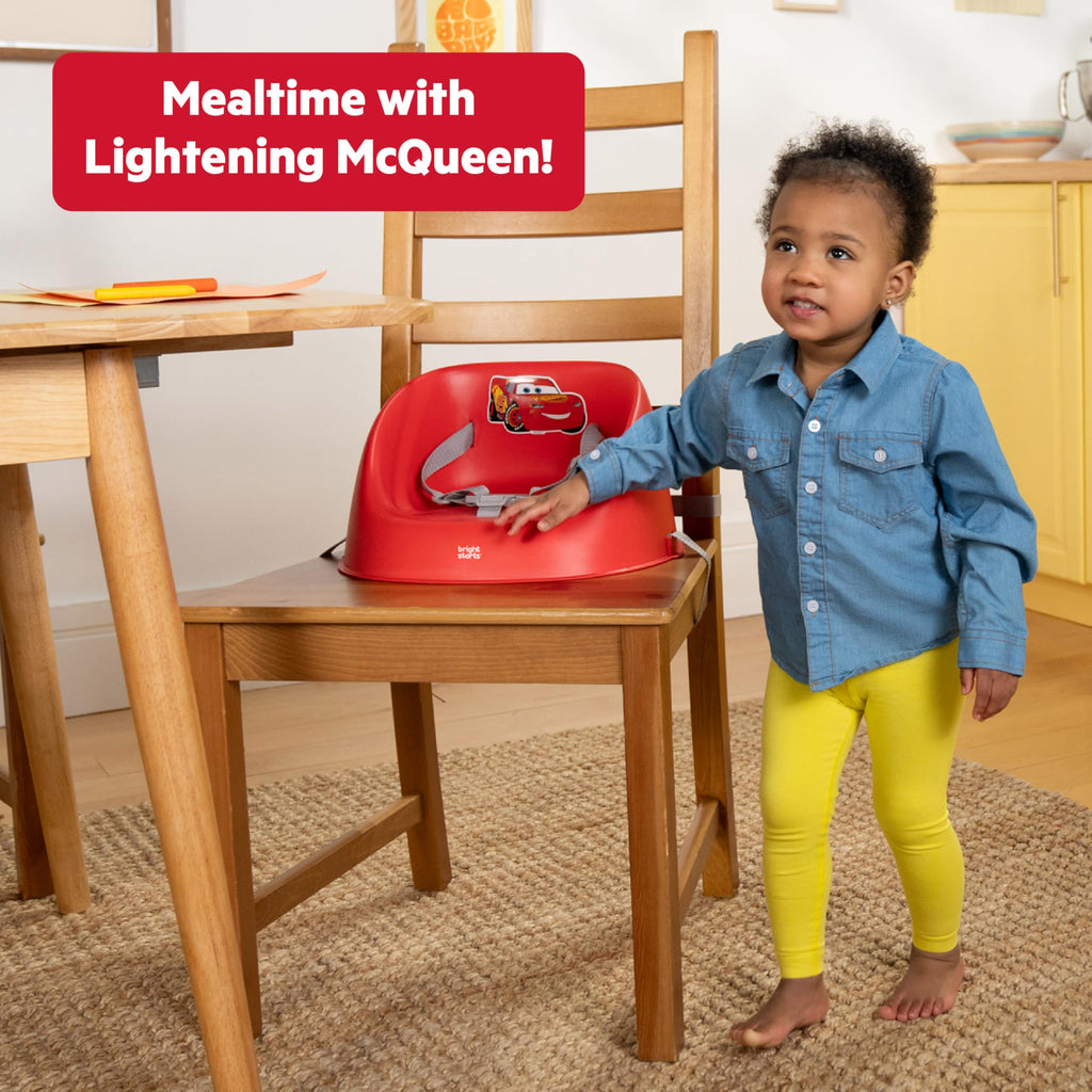 Easy-Clean Baby Booster Feeding Chair with 3-Point Harness S991