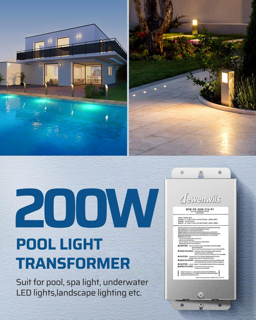 200W Low Voltage Pool Transformer T673505