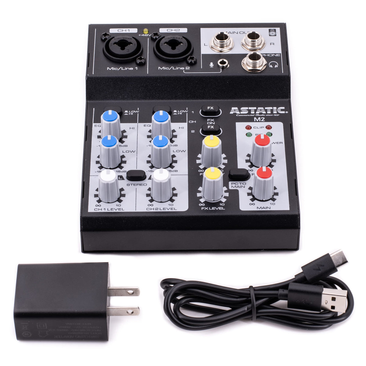 2-Channel Mixer with USB Interface Z6848