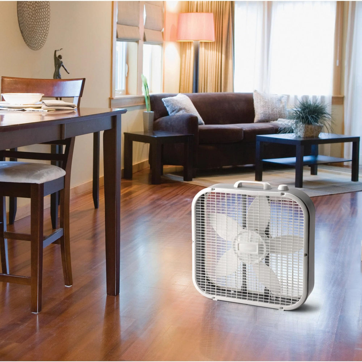 20-inch Classic Box Fan White Q9939