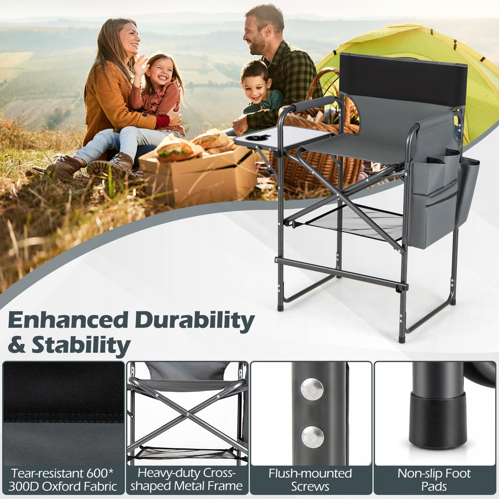 Folding Tall Director Chair D369998