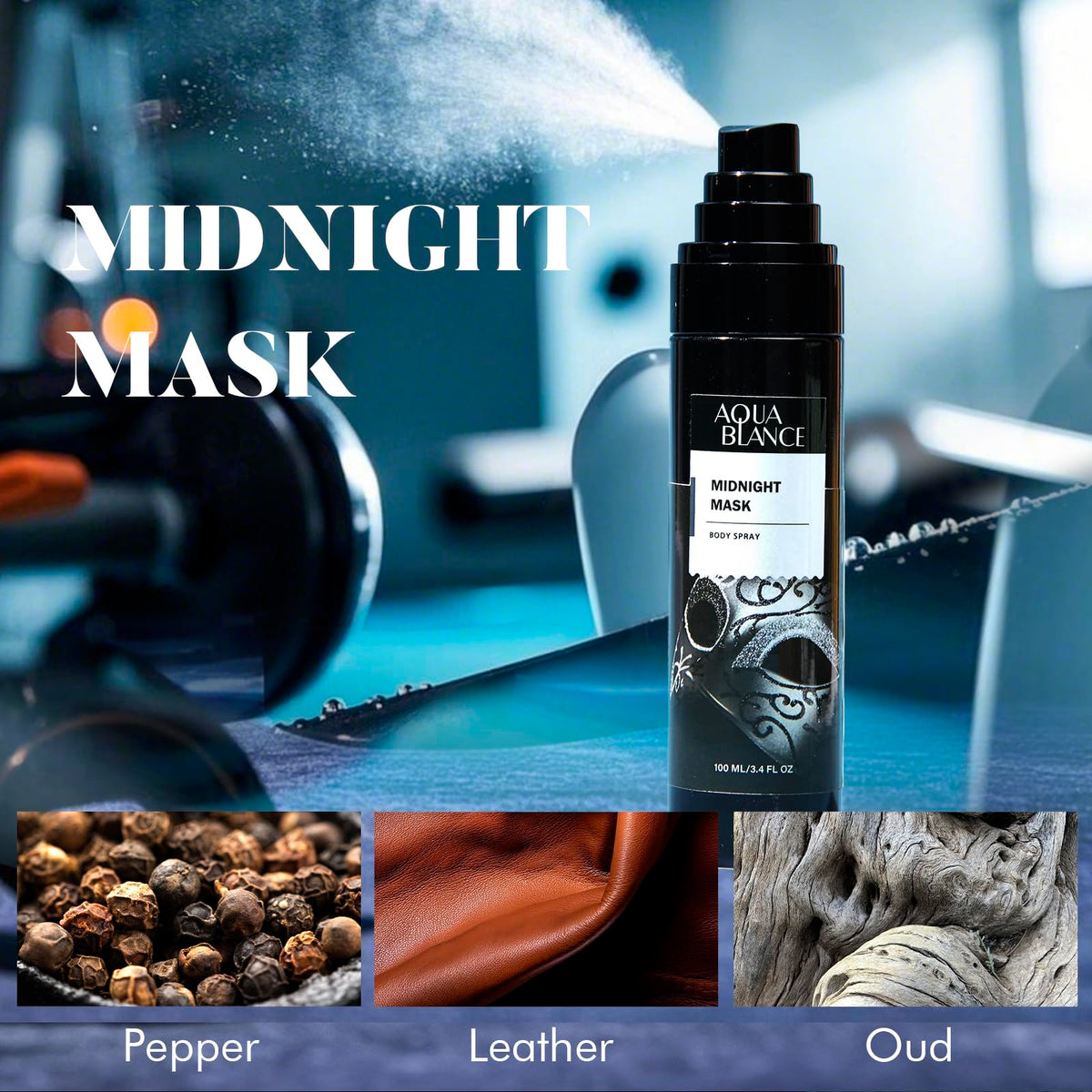 Body Spray for Men 3.4 Fl Oz 3-Pack L389