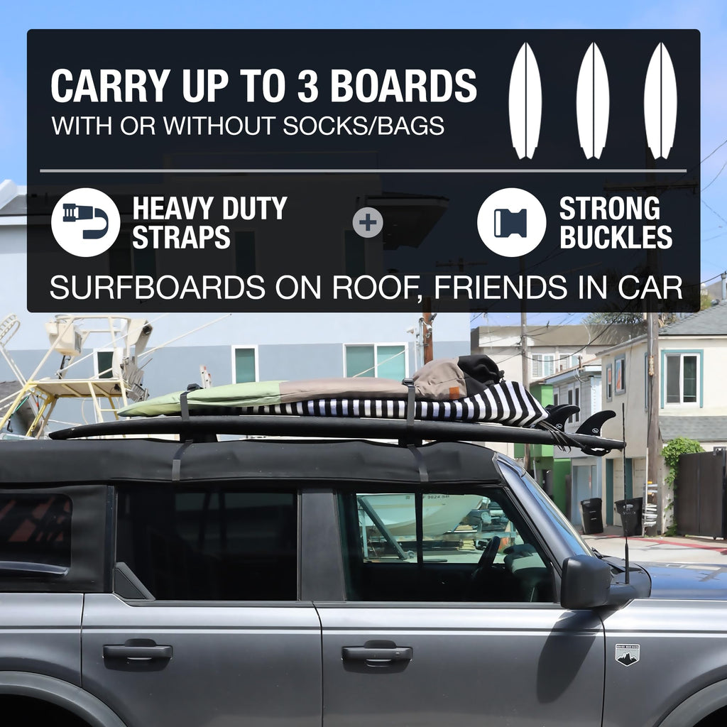 Padded Surfboard Car Racks S383