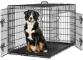 48 inch Collapsible Metal Dog Crate with Divider Y32438