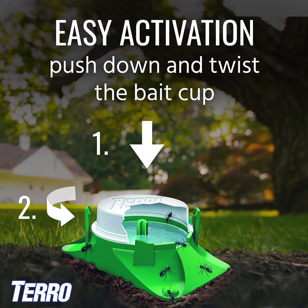 Outdoor Liquid Ant Bait Stations 12-Pack D512373