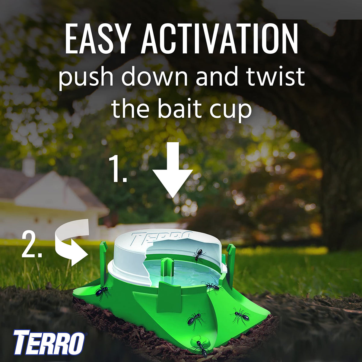 Outdoor Liquid Ant Bait Stations 12-Pack D512373